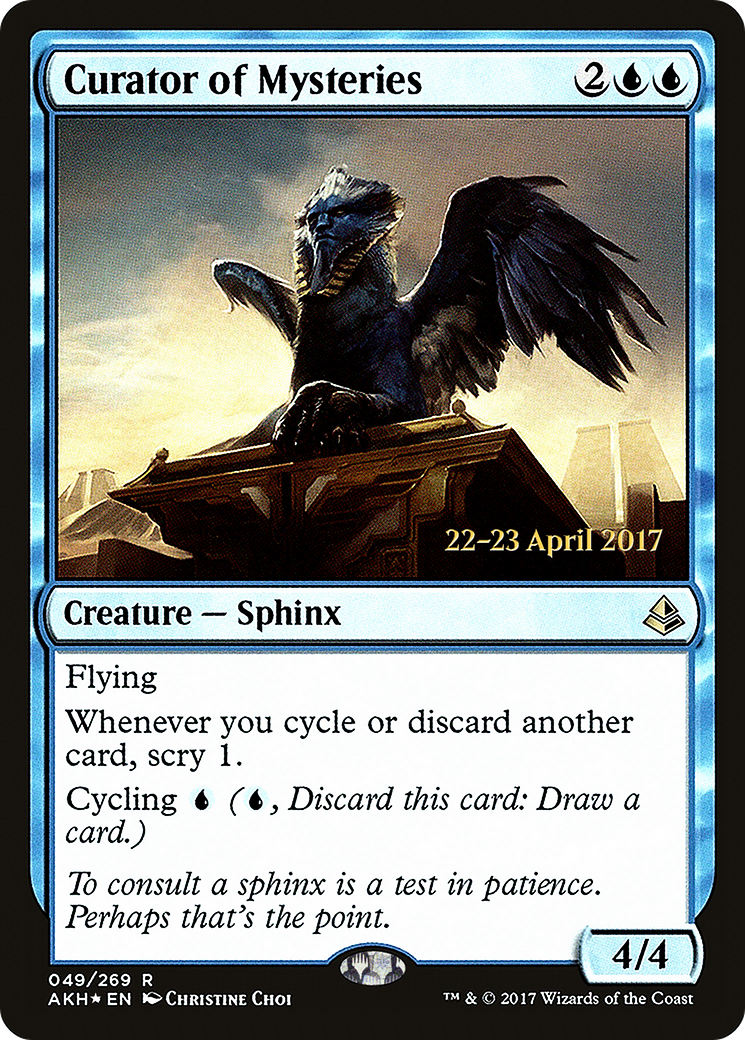 Curator of Mysteries (PRE-49S) - Amonkhet Promos Foil