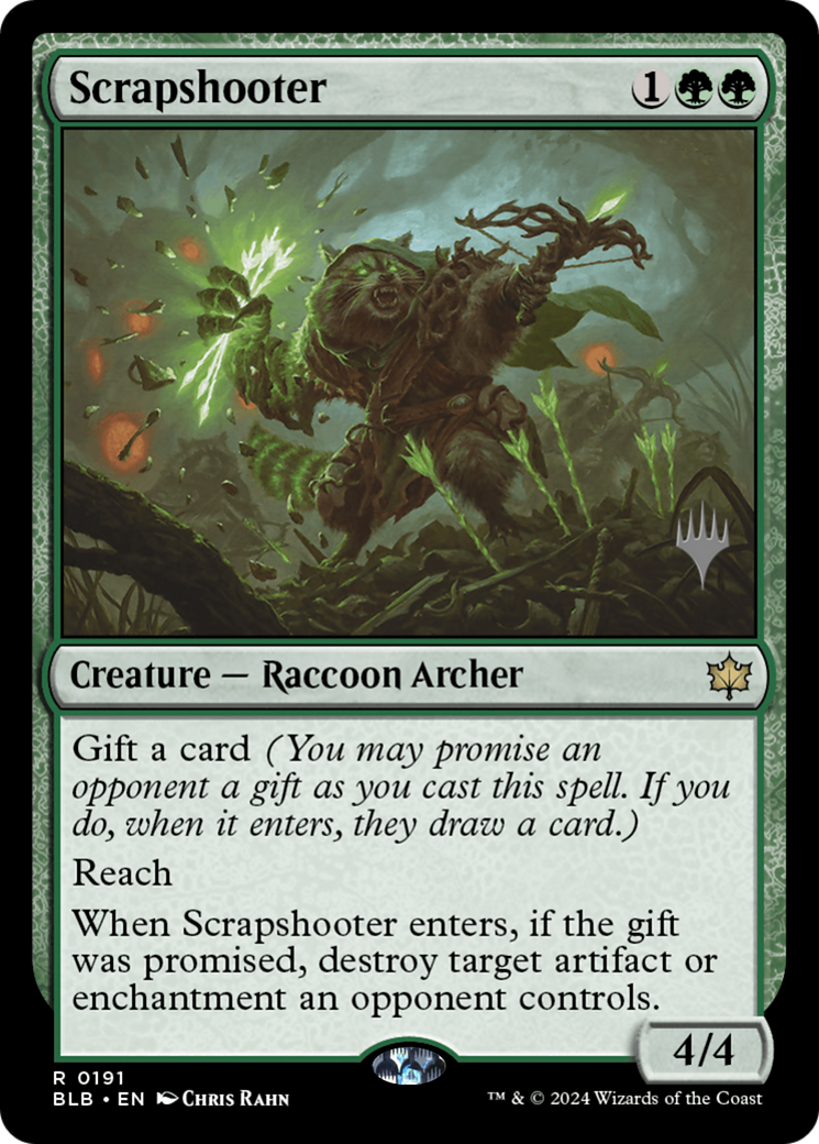 Scrapshooter (PPBLB-191) - Bloomburrow Promos Foil