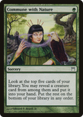 Commune with Nature (CHK-204) - Champions of Kamigawa