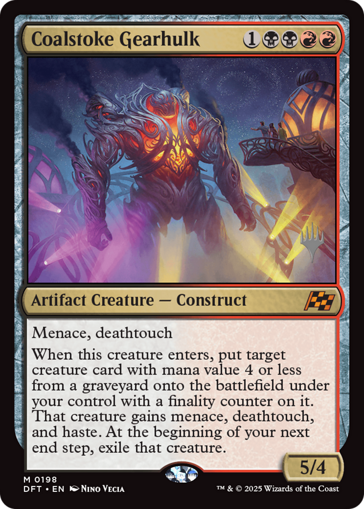 Coalstoke Gearhulk (PPDFT-198) - Promo Pack: Aetherdrift