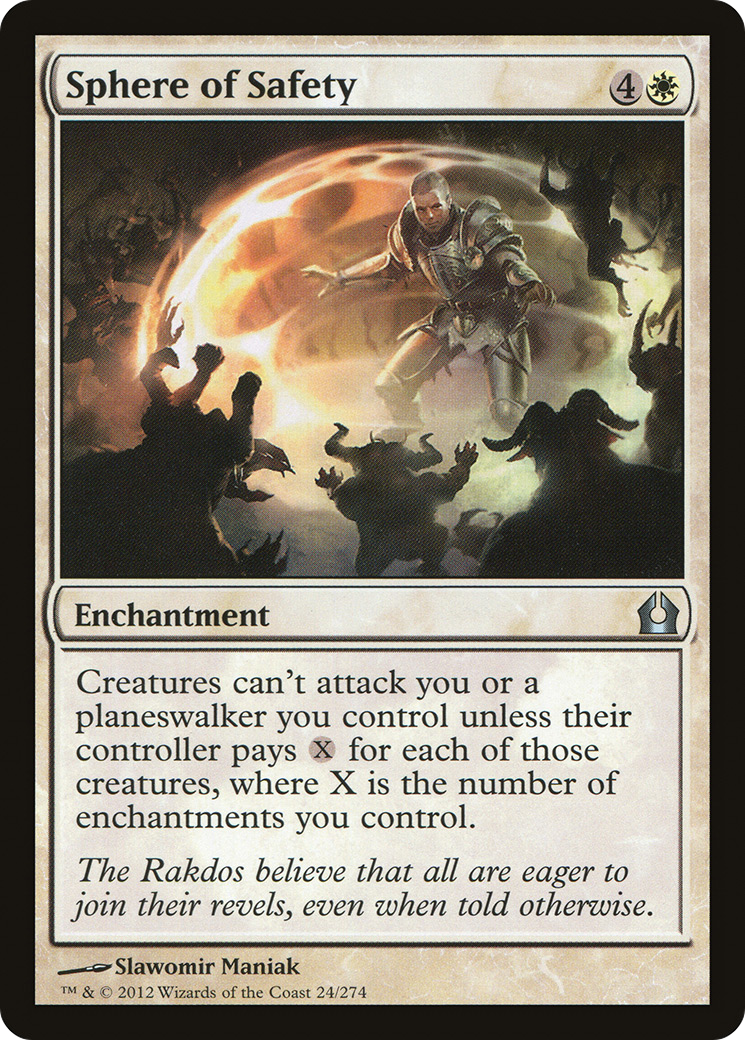 Sphere of Safety (RTR-024) - Return to Ravnica Foil