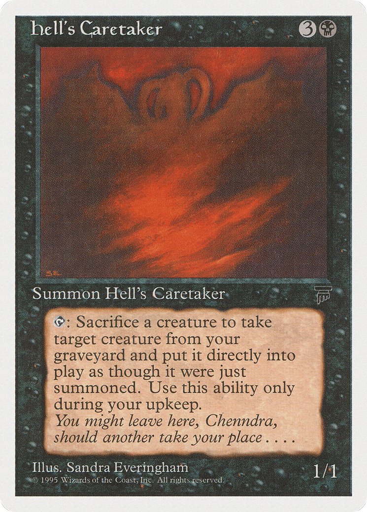 Hell's Caretaker (CHR-) - Chronicles