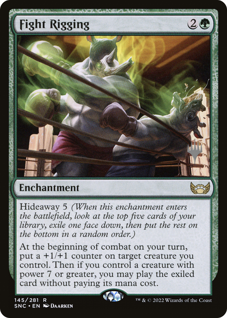 Fight Rigging (PPSNC-145) - Streets of New Capenna Promos
