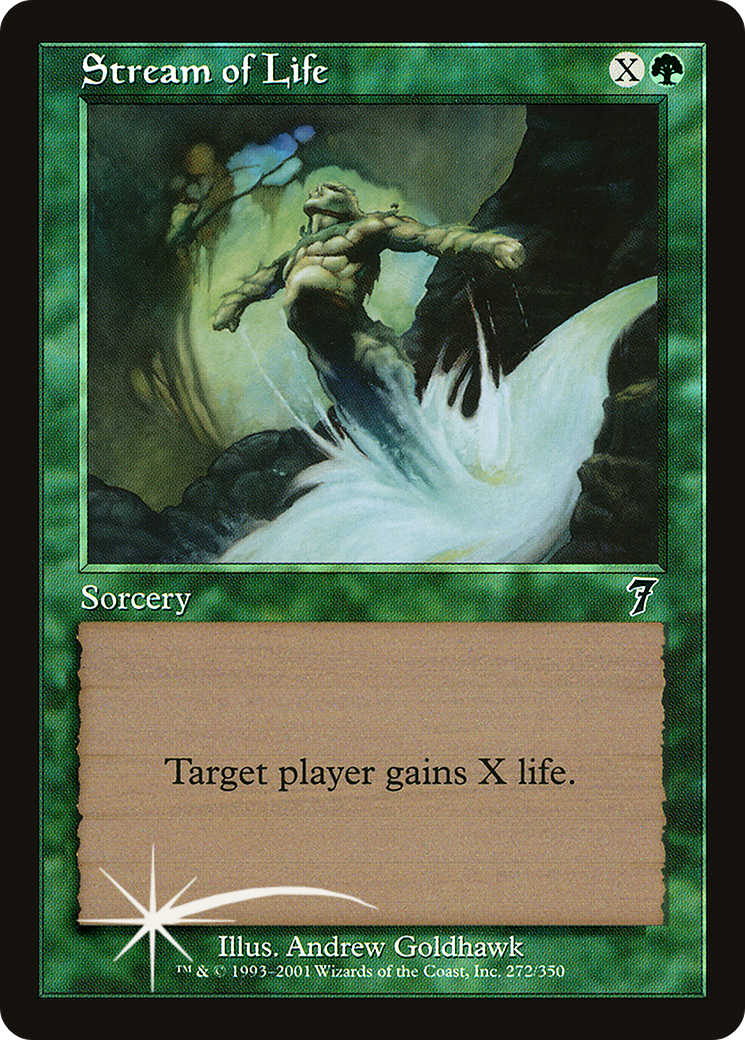 Stream of Life (7ED-272★) - 7th Edition Foil