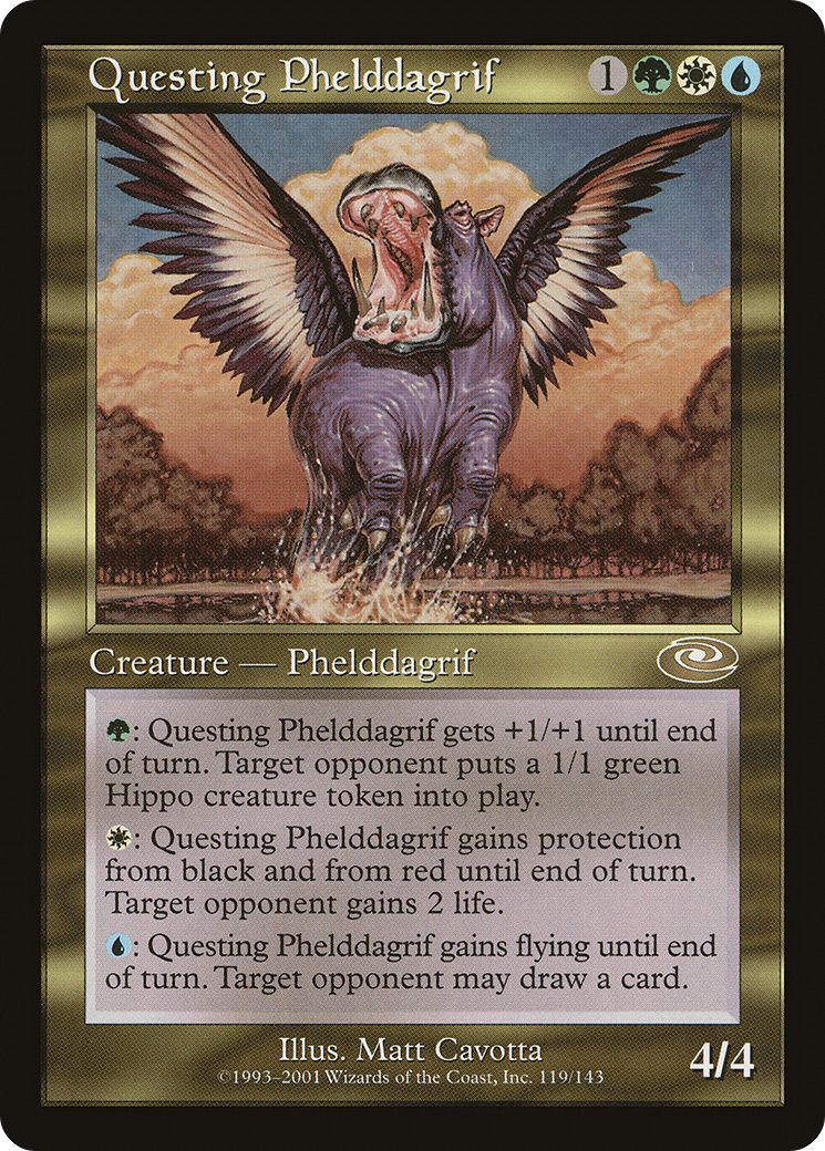 Questing Phelddagrif (PLS-119) - Planeshift Foil