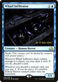 Wharf Infiltrator (PRE-80S) - Eldritch Moon Promos Foil