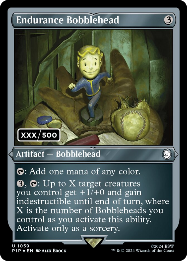 Endurance Bobblehead (Serial Numbered) (PIP-1059) - Fallout Foil