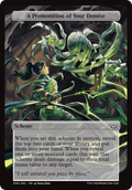 A Premonition of Your Demise (Full Art) (A:DSC-353) - Duskmourn: House of Horror Commander