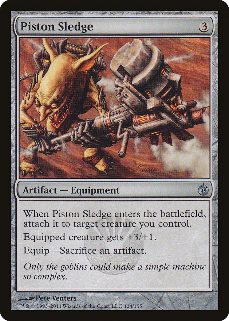 Piston Sledge (MBS-124) - Mirrodin Besieged
