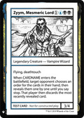 Zyym, Mesmeric Lord (CMB1-) - Mystery Booster Playtest Cards 2019