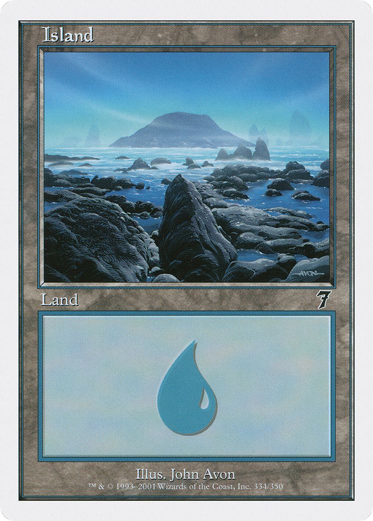 Island (7ED-334) - 7th Edition