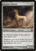 Opaline Unicorn (THS-218) - Theros
