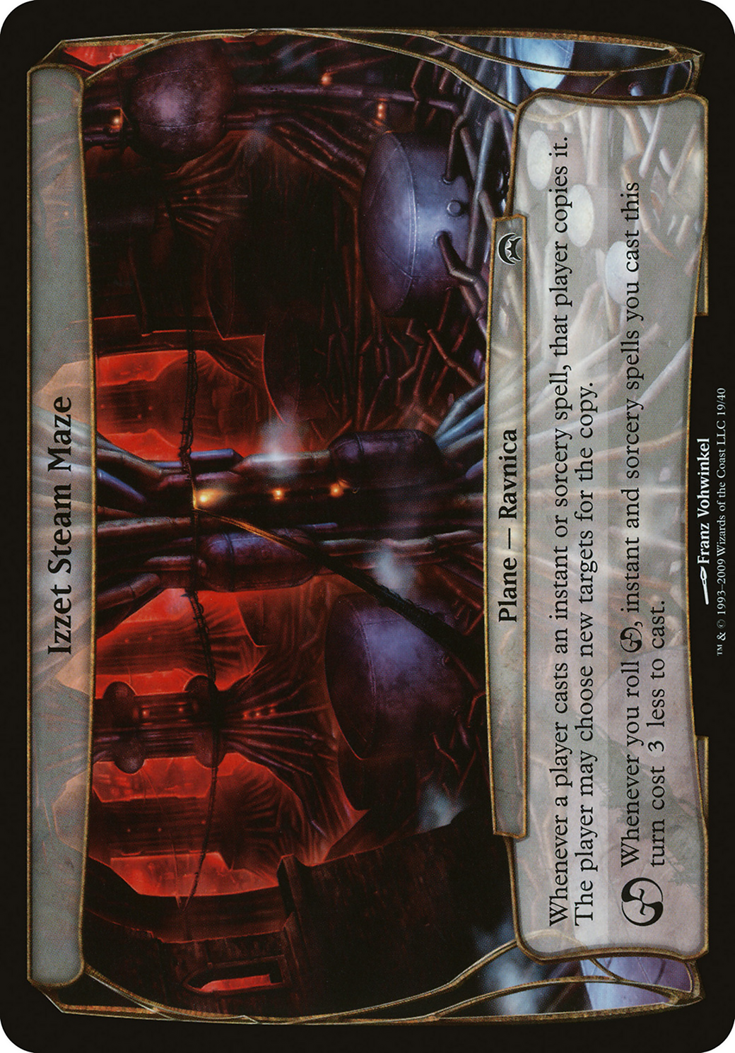 Izzet Steam Maze (Planechase) (OVER-) - Planechase Planes