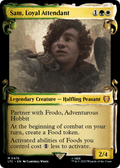 Sam, Loyal Attendant (Showcase Scrolls) (LTC-476) - Tales of Middle-earth Commander: (Showcase)