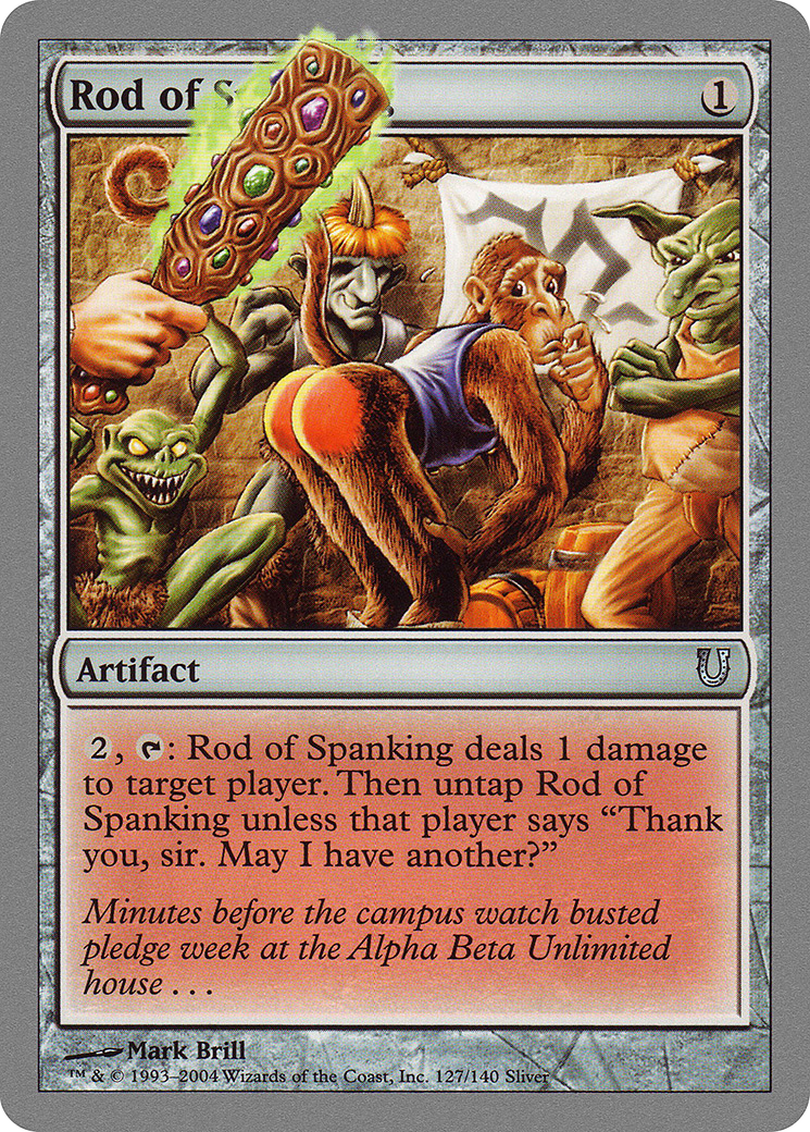 Rod of Spanking (UNH-127) - Unhinged Foil