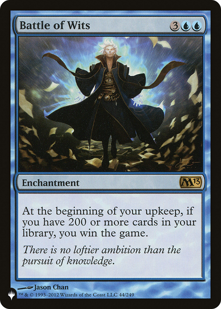 Battle of Wits (LIST-44/249) - The List