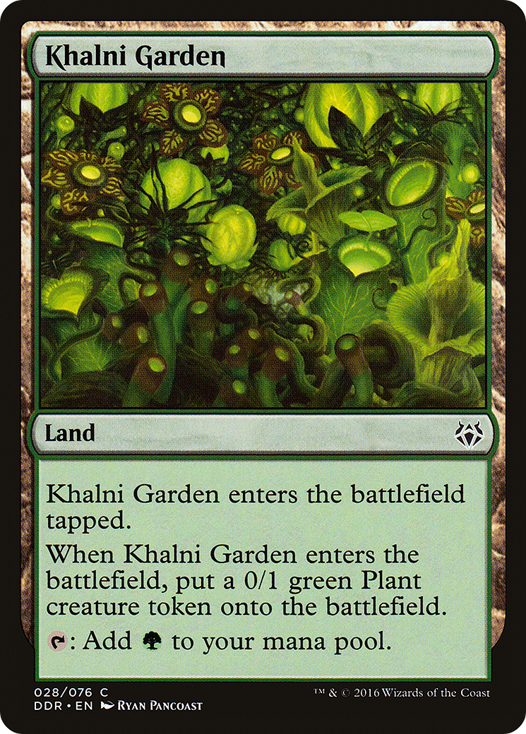 Khalni Garden (DDR-028) - Duel Decks: Nissa vs. Ob Nixilis