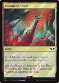 Command Tower (271) (Surge Foil) (40K-271) - Warhammer 40,000 Commander Foil