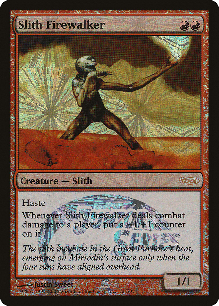 Slith Firewalker (Junior Series Europe) (JSS-001) - Junior Series Europe Foil