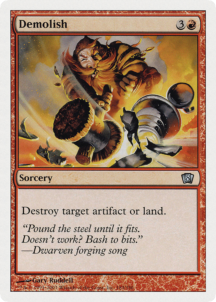 Demolish (8ED-183) - 8th Edition