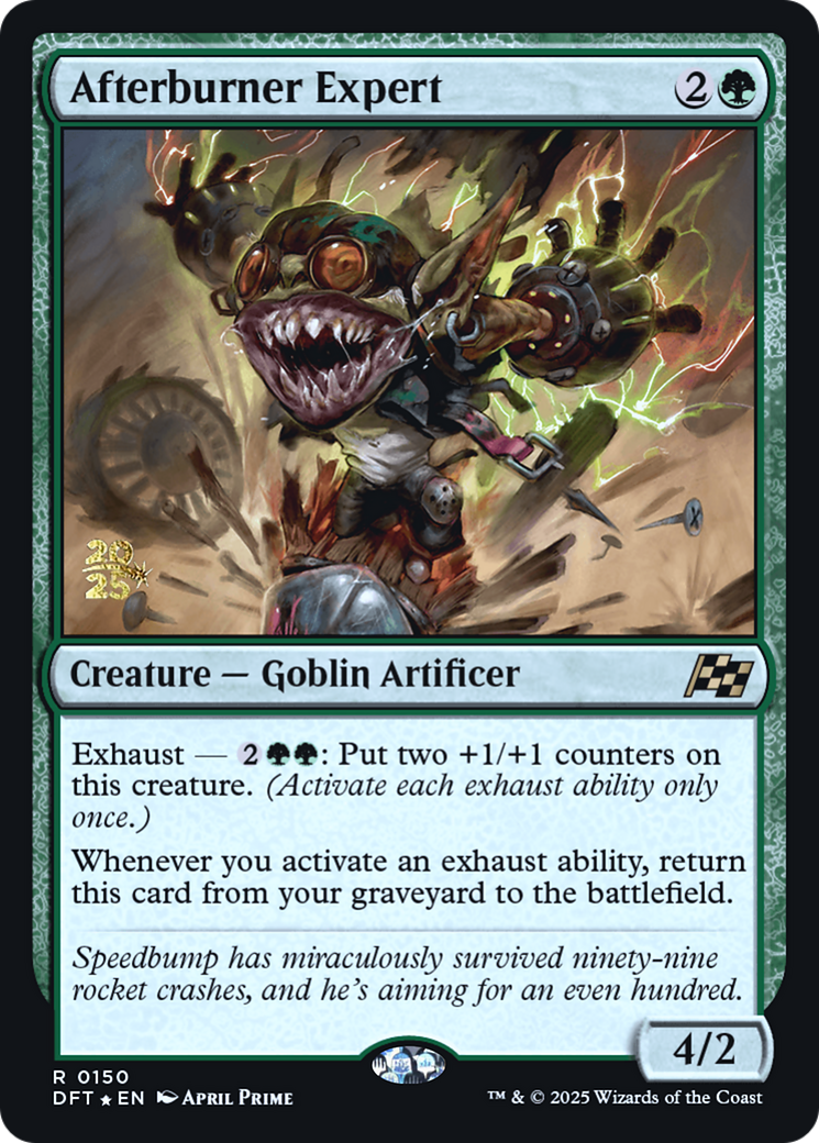 Afterburner Expert (PRE-150) - Prerelease Cards Foil