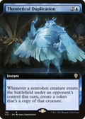 Theoretical Duplication (Extended Art) (C21-361) - Commander 2021: (Extended Art)