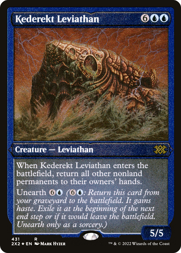 Kederekt Leviathan (Foil Etched) (2X2-431) - Double Masters 2022 Foil
