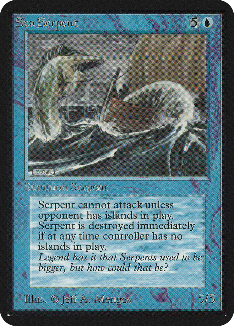 Sea Serpent (LEA-) - Limited Edition Alpha