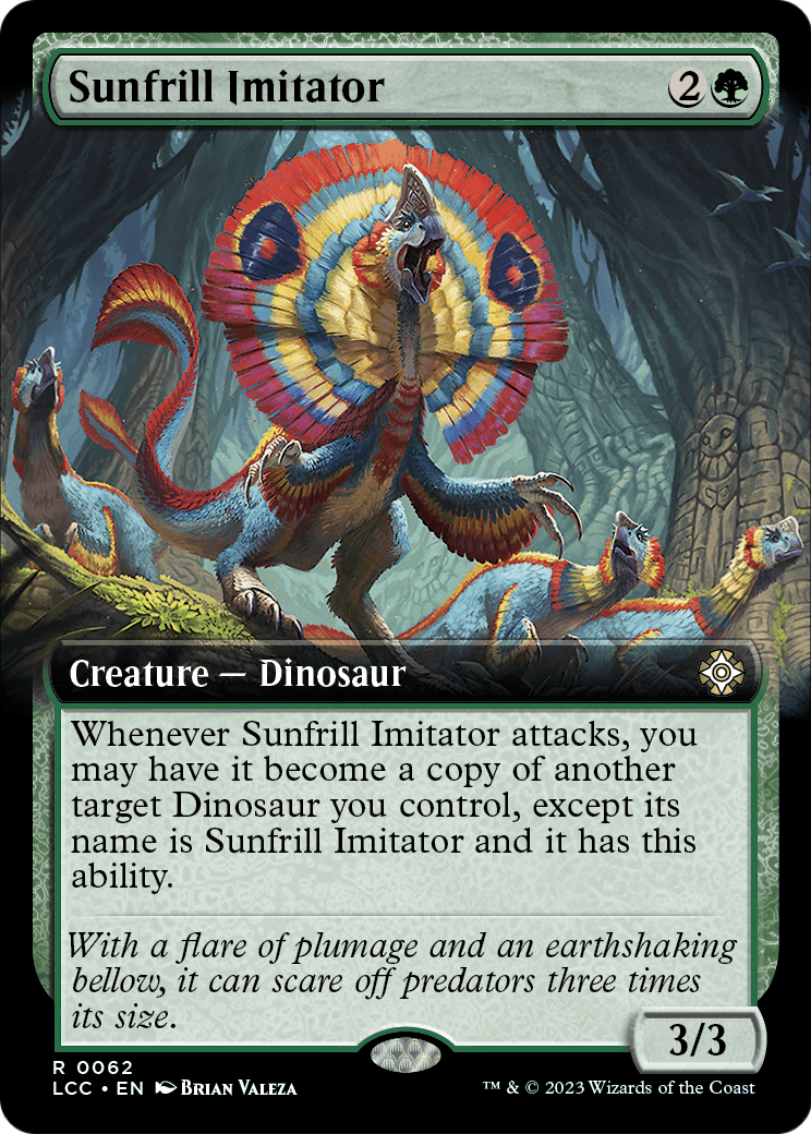 Sunfrill Imitator (Extended Art) (LCC-062) - The Lost Caverns of Ixalan Commander: (Extended Art)