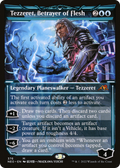 Tezzeret, Betrayer of Flesh (Showcase) (NEO-376) - Kamigawa: Neon Dynasty: (Showcase)