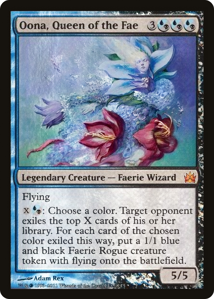 Oona, Queen of the Fae (V11-) - From the Vault: Legends Foil
