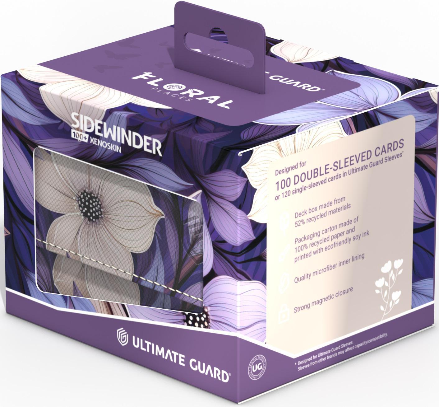 Ultimate Guard Deck Case Sidewinder 100+ Floral Moonlit Glen
