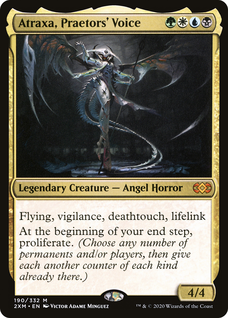 Atraxa, Praetors' Voice (2XM-190) - Double Masters Foil