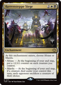 Barrensteppe Siege (PPTDM-171) - Promo Pack: Tarkir: Dragonstorm: (enchantment) Foil