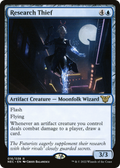 Research Thief (NEC-016) - Neon Dynasty Commander