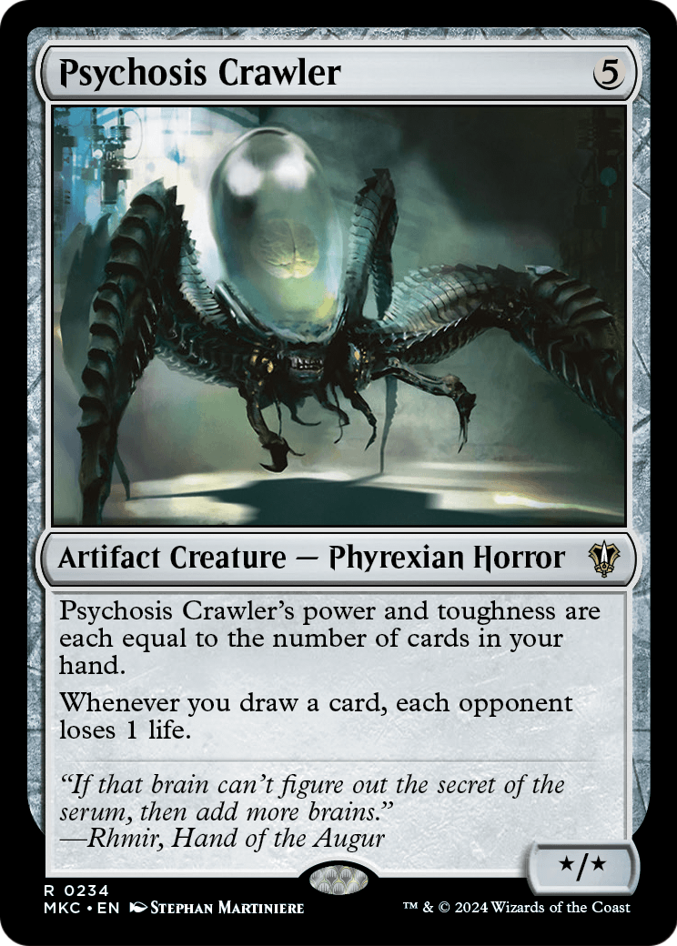 Psychosis Crawler (MKC-234) - Murders at Karlov Manor Commander