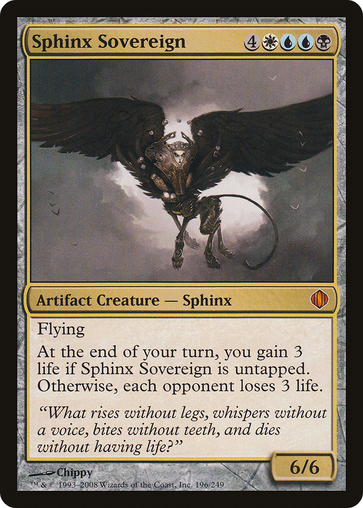 Sphinx Sovereign (ALA-196) - Shards of Alara Foil