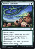 Verdant Command (PRE-182S) - Modern Horizons 2 Promos Foil