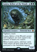 Lumra, Bellow of the Woods (PRE-183) - Bloomburrow Promos Foil