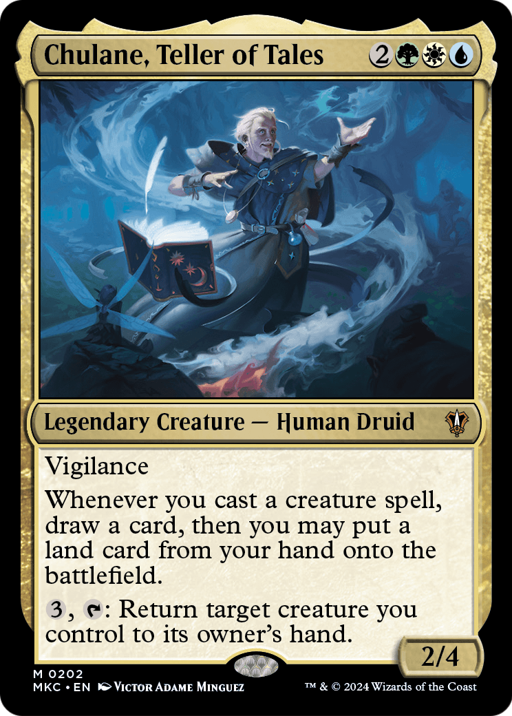Chulane, Teller of Tales (MKC-202) - Murders at Karlov Manor Commander