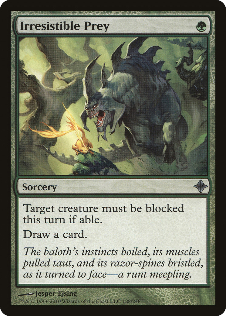 Irresistible Prey (ROE-188) - Rise of the Eldrazi Foil