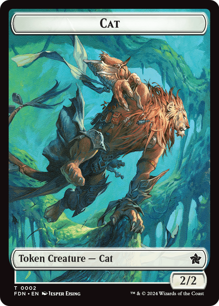 Cat (TFDN-002) - Foundations Tokens Foil