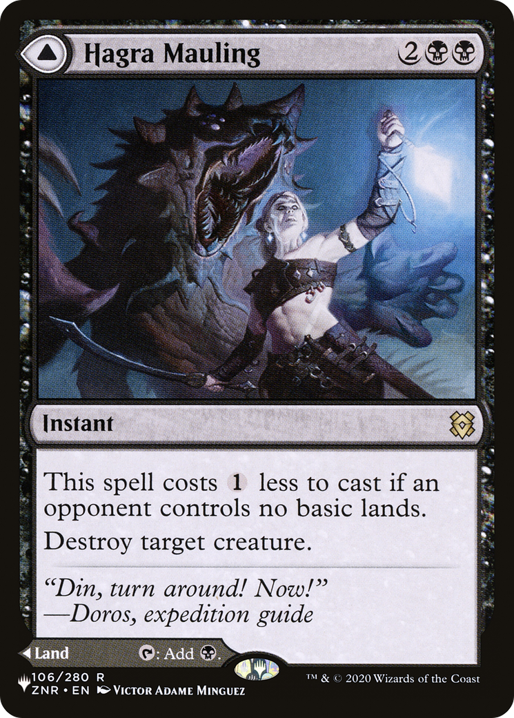 Hagra Mauling (LIST-ZNR-106) - The List
