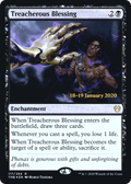 Treacherous Blessing (PRE-117S) - Theros Beyond Death Promos Foil
