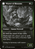Weaver of Blossoms (DBL-493) - Innistrad: Double Feature: (Double Faced Transform) Foil