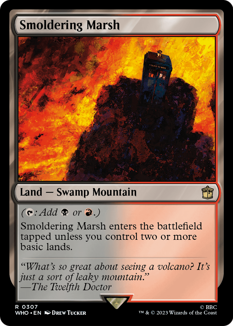 Smoldering Marsh (WHO-307) - Doctor Who