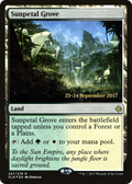 Sunpetal Grove (PRE-257S) - Ixalan Promos Foil