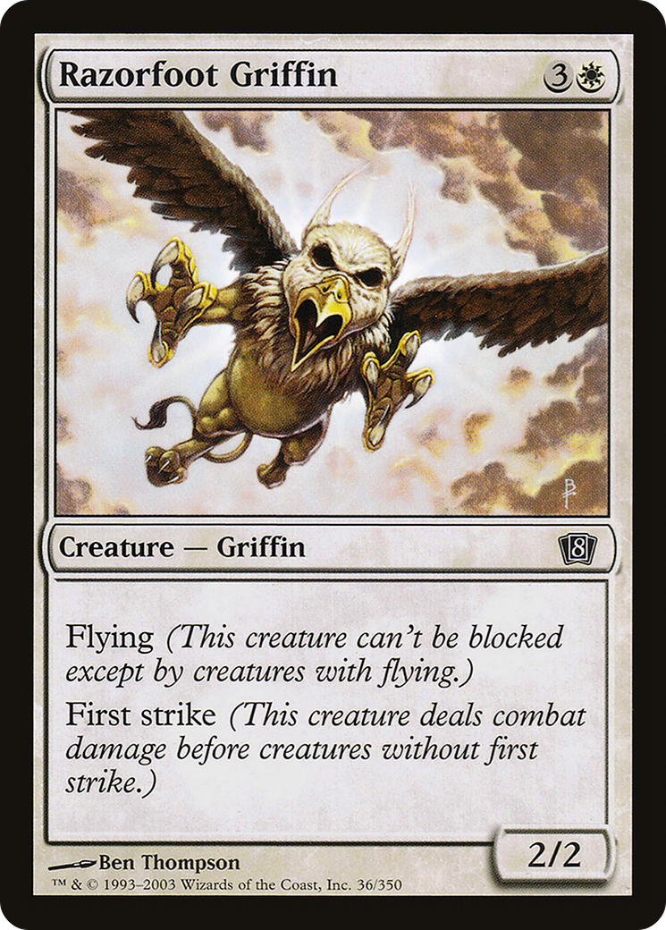 Razorfoot Griffin (8ED-036) - 8th Edition