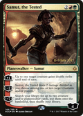 Samut, the Tested (PRE-144S) - Hour of Devastation Promos Foil