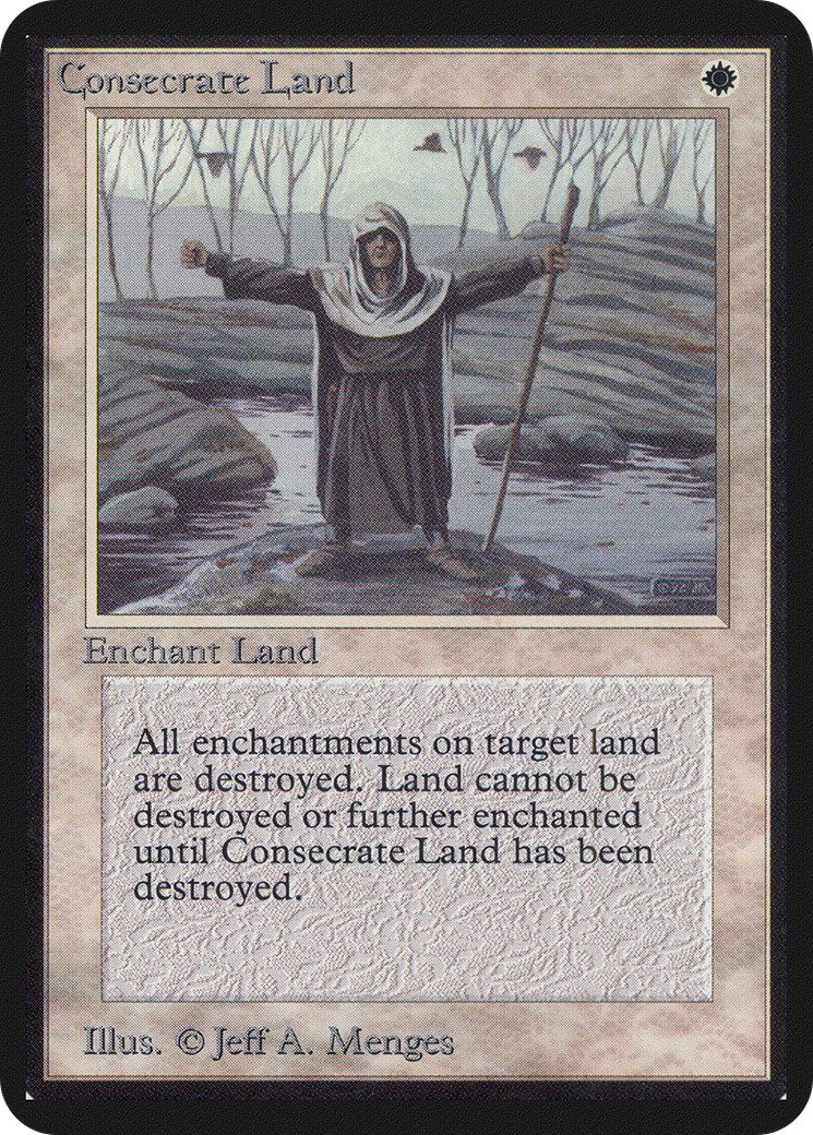 Consecrate Land (LEA-) - Limited Edition Alpha
